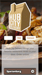 Mobile Screenshot of hubcitydelivery.com
